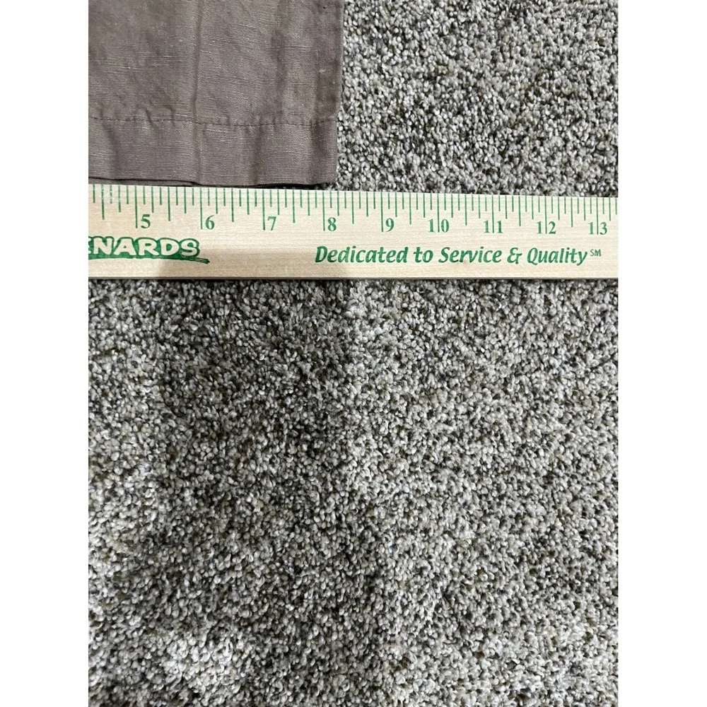 Banana Republic Gavin Straight Leg Linen Cotton Chino Pants Brown Mens 33x32